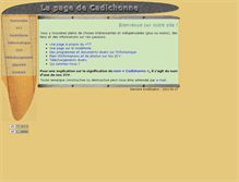 Tablet Screenshot of cadichonne.net